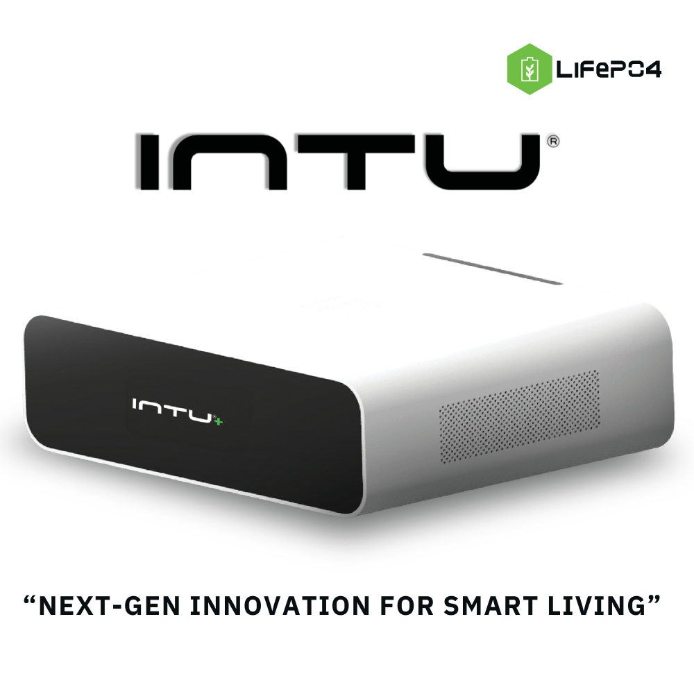 INTU Plus 1152Wh Lithium Home UPS Battery — front view